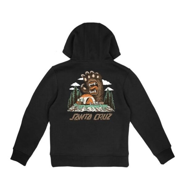 Youth Screaming Grizzly hood – Image 2