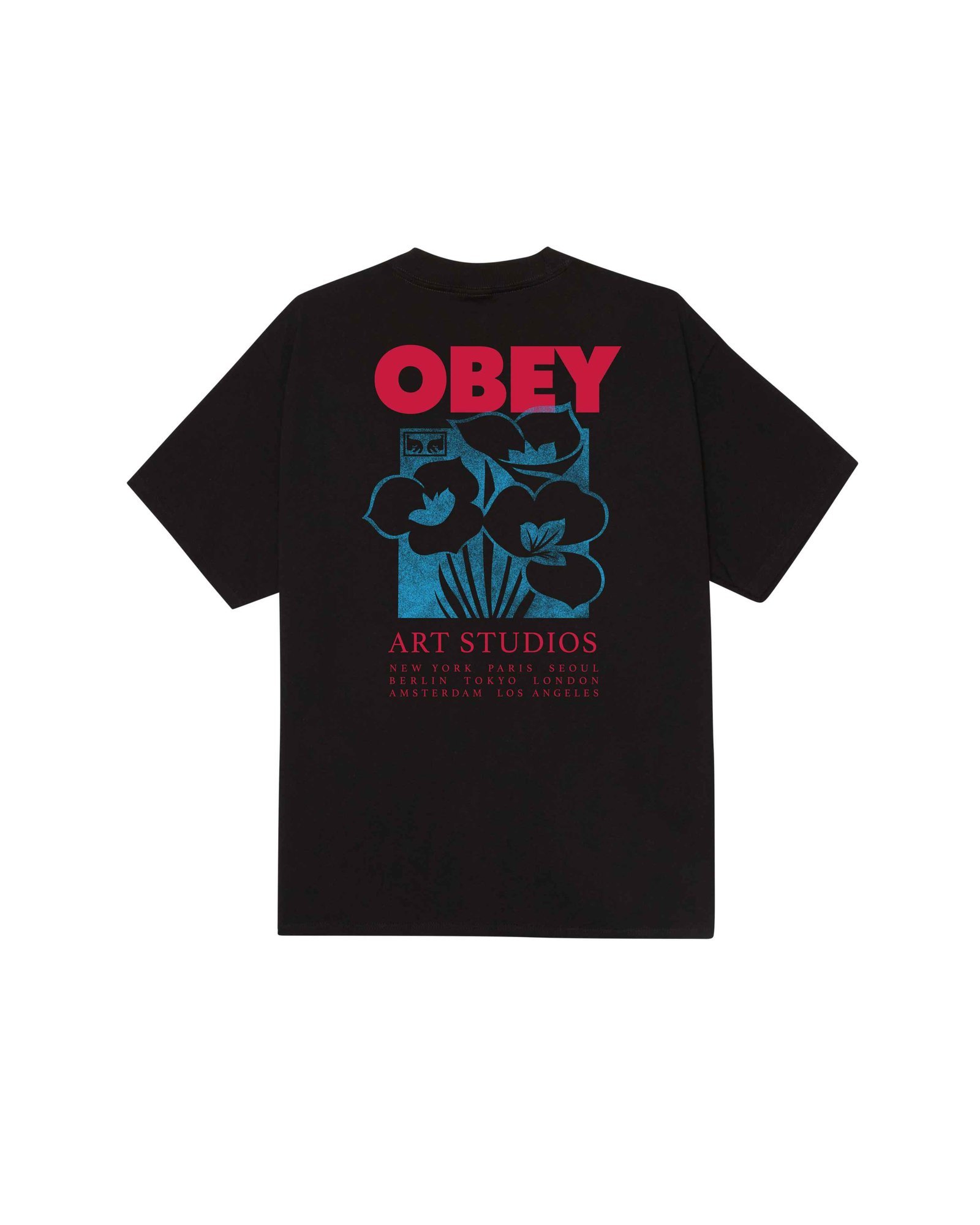 Obey Art Studio Flowers