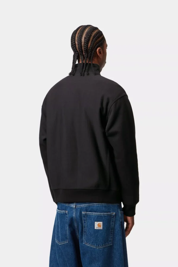 Half Zip American Script Sweat – Image 4