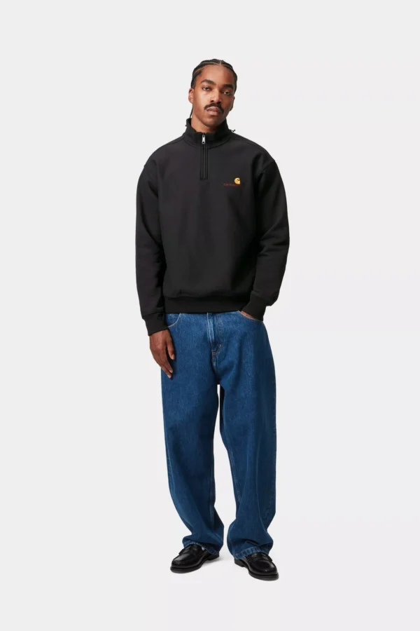 Half Zip American Script Sweat – Image 3