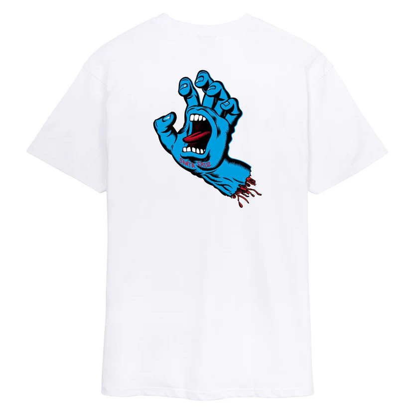 Screaming Hand Chest T-Shirt – Image 2