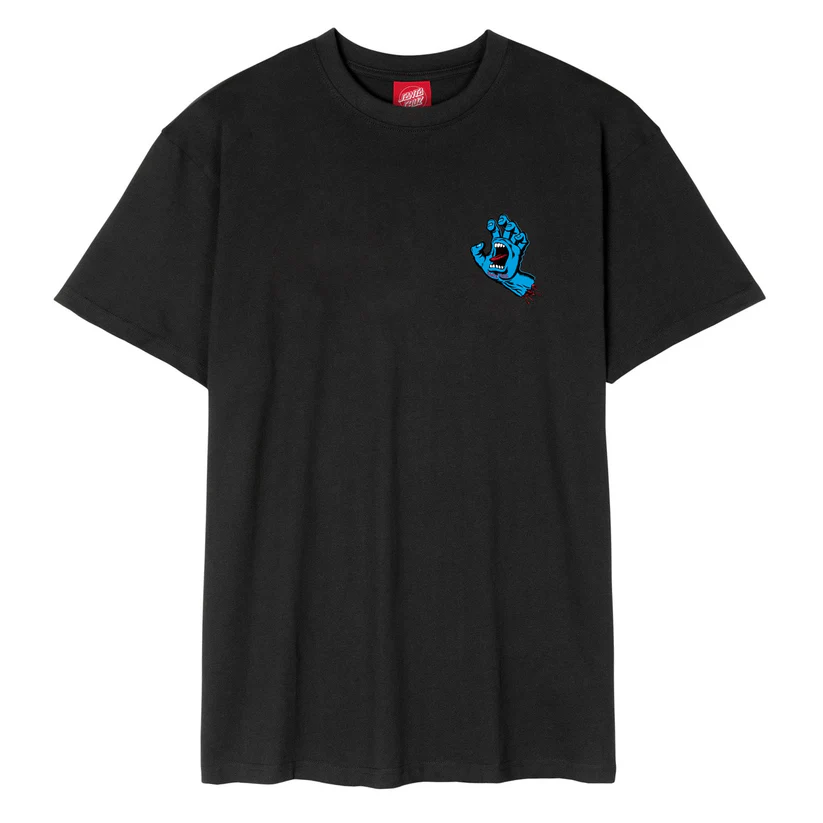 Screaming Hand Chest T-Shirt