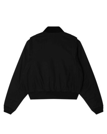Obey Fade Wash CWU Jacket black faded wash