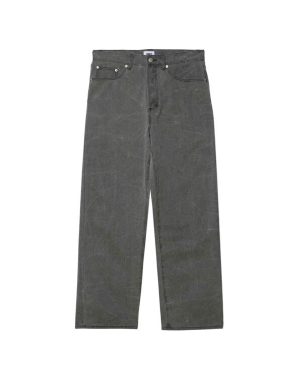 Classic Wrinkle Baggy Denim black wrinkle wash