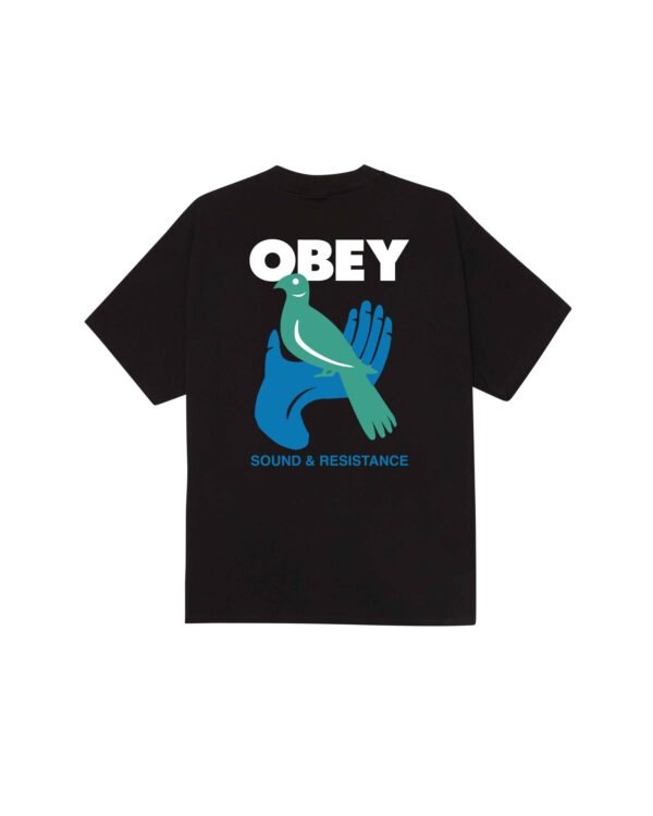 Obey Sound And Resistance Bird black
