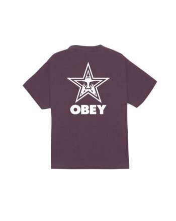Obey Bold Star Pigment plum perfect