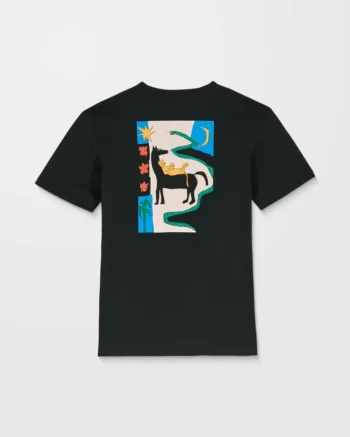 Longosnake Tee black