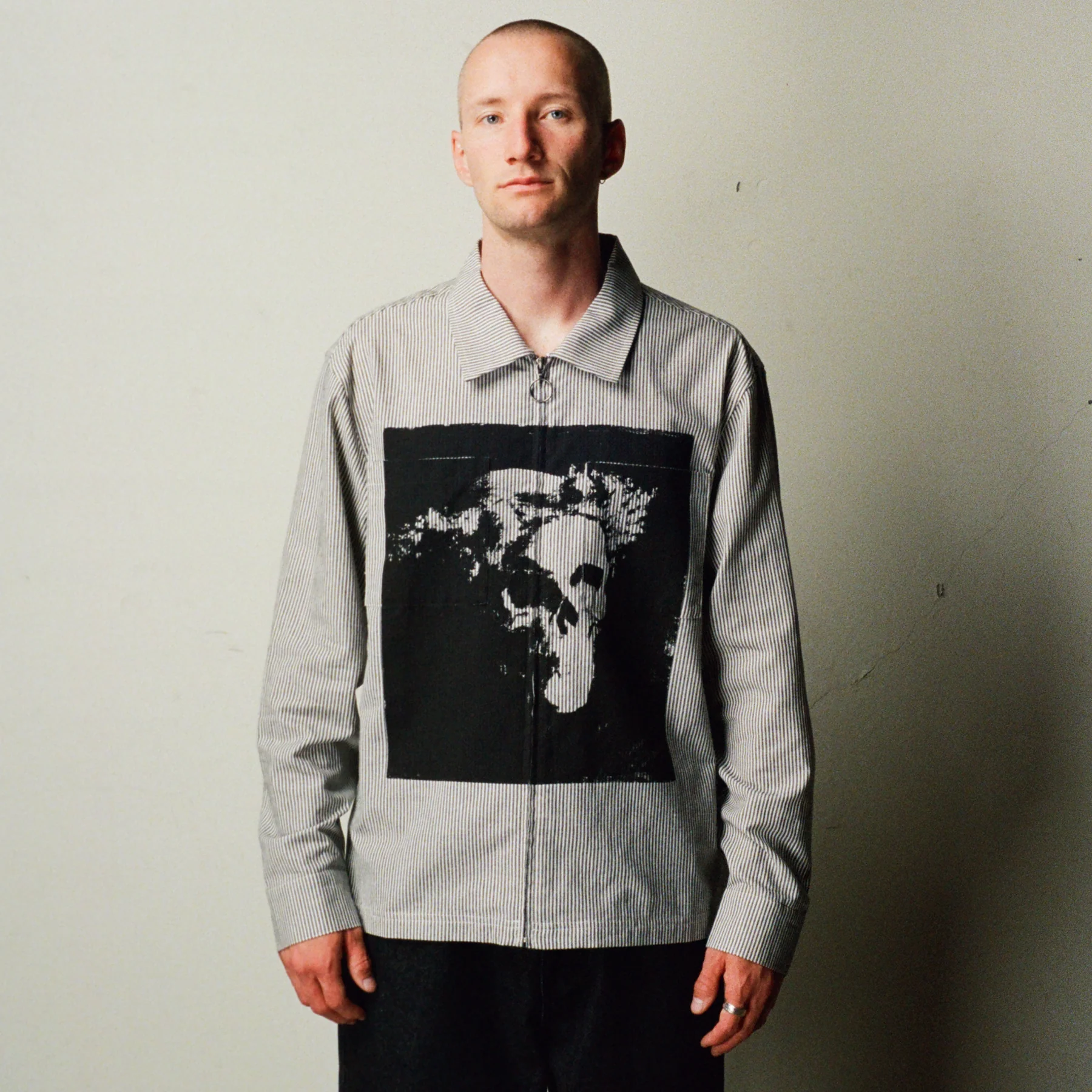 Crowned L/S Printed Oxford Shirt – Image 4