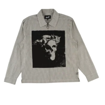 Crowned L/S Printed Oxford Shirt