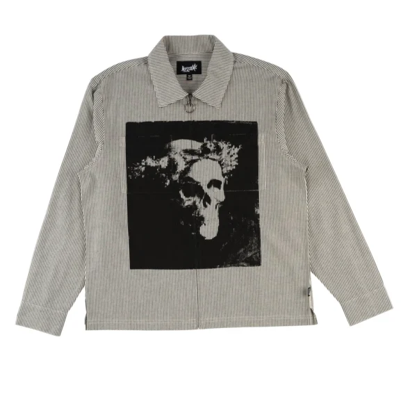 Crowned L/S Printed Oxford Shirt
