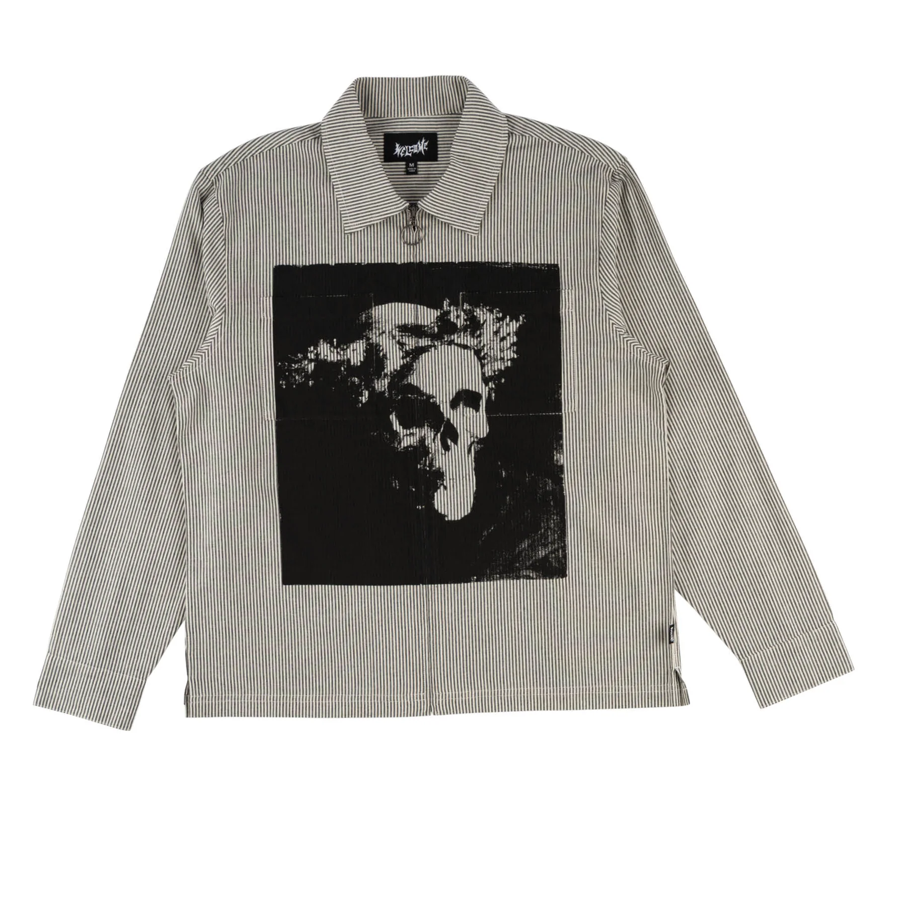 Crowned L/S Printed Oxford Shirt
