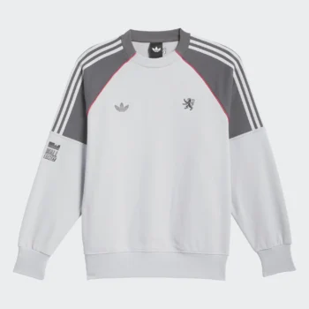 WS X OL Crewneck light solid grey / grey five