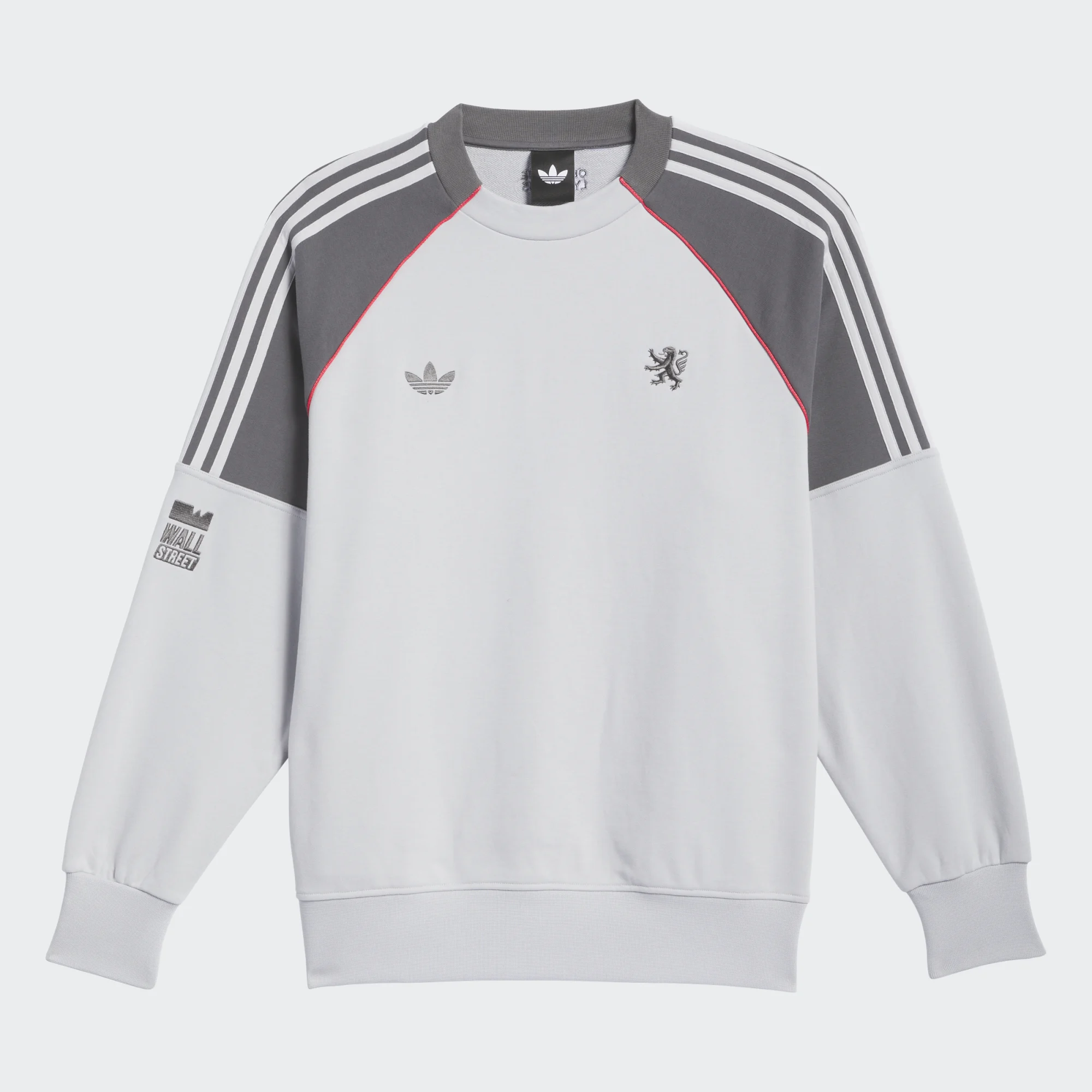 WS X OL Crewneck light solid grey / grey five