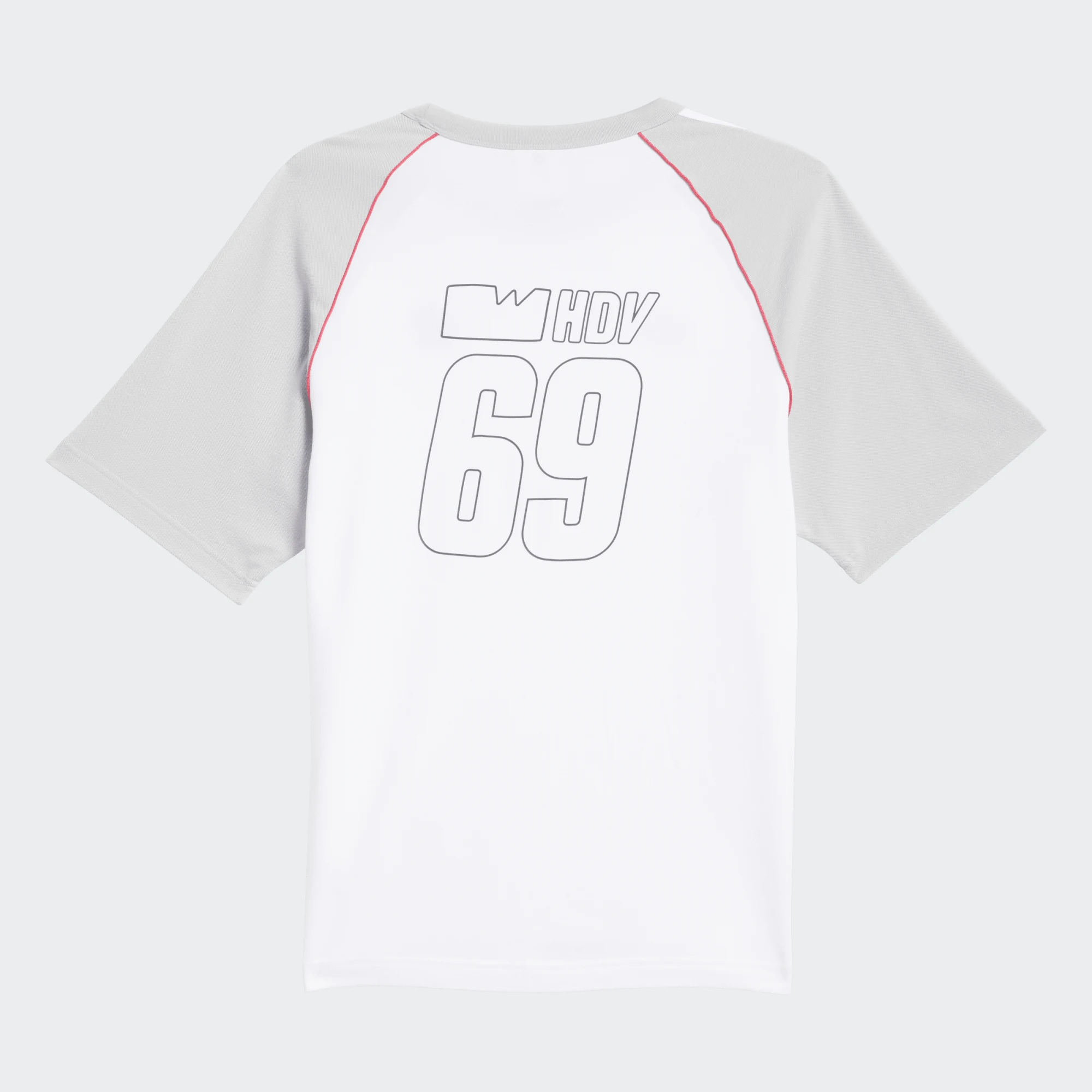 WS X OL Jersey White / light Solid Grey / Active Pink