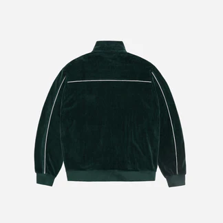 REFLECTIVE-VELVET-ZIPPER-GREEN-FRONT