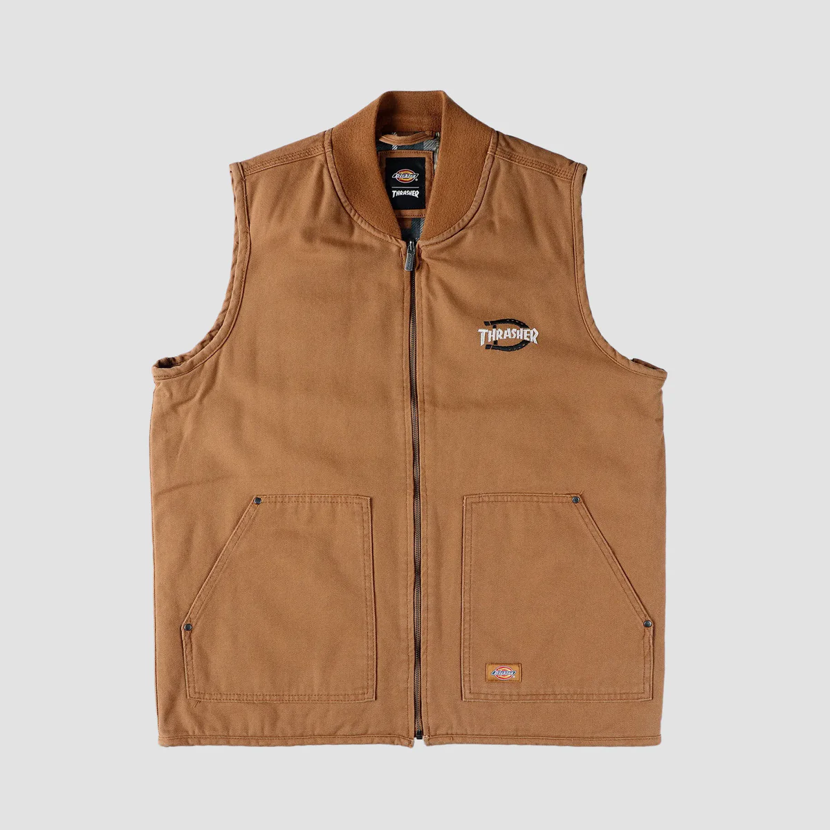dickies-x-thrasher-vest-duck-brown