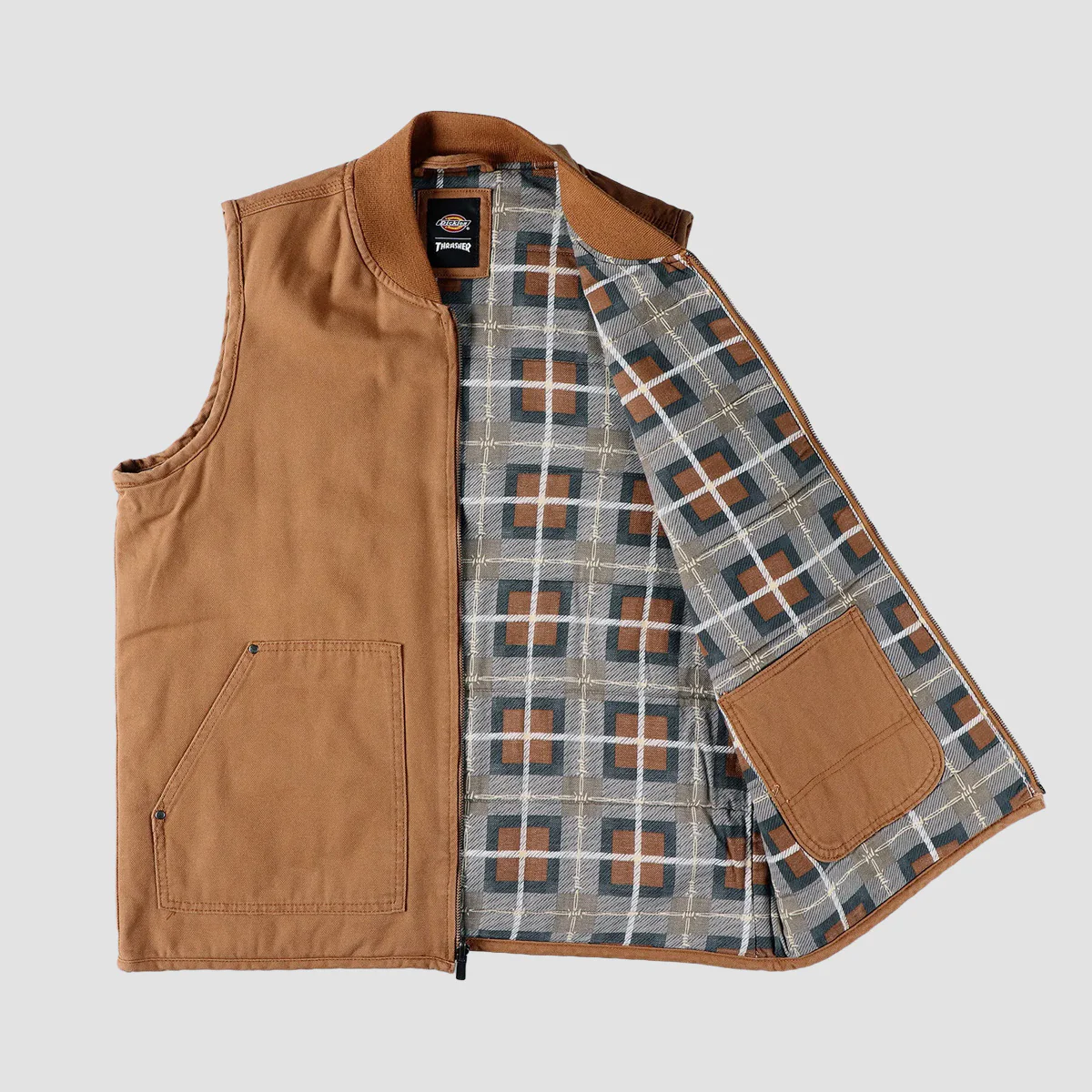 dickies-x-thrasher-vest-duck-brown