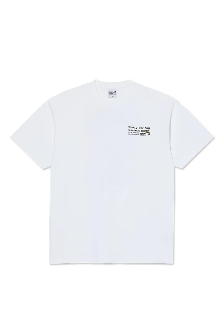 Ray Gun Tee White polar