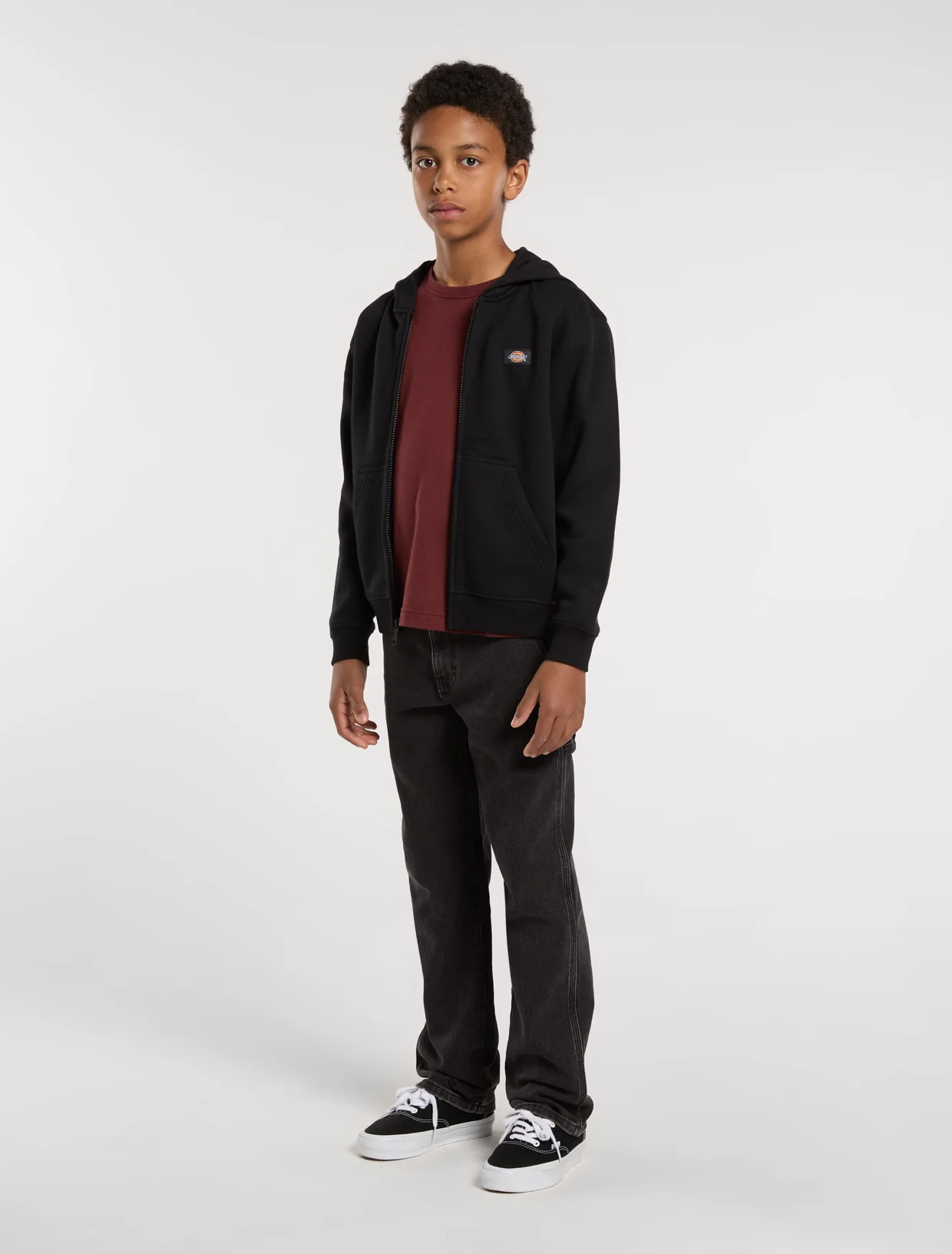 Youth Oakport Full-Zip Hoodie – Image 3