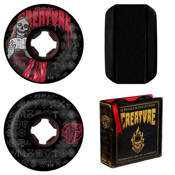OJ Wheels 54MM The Book Of OJ Bloodsuckers 97A – Image 3