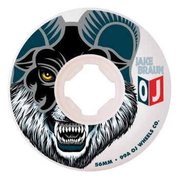 OJ Wheels 56MM Jake Braun Wolf Elite Hardline 99A