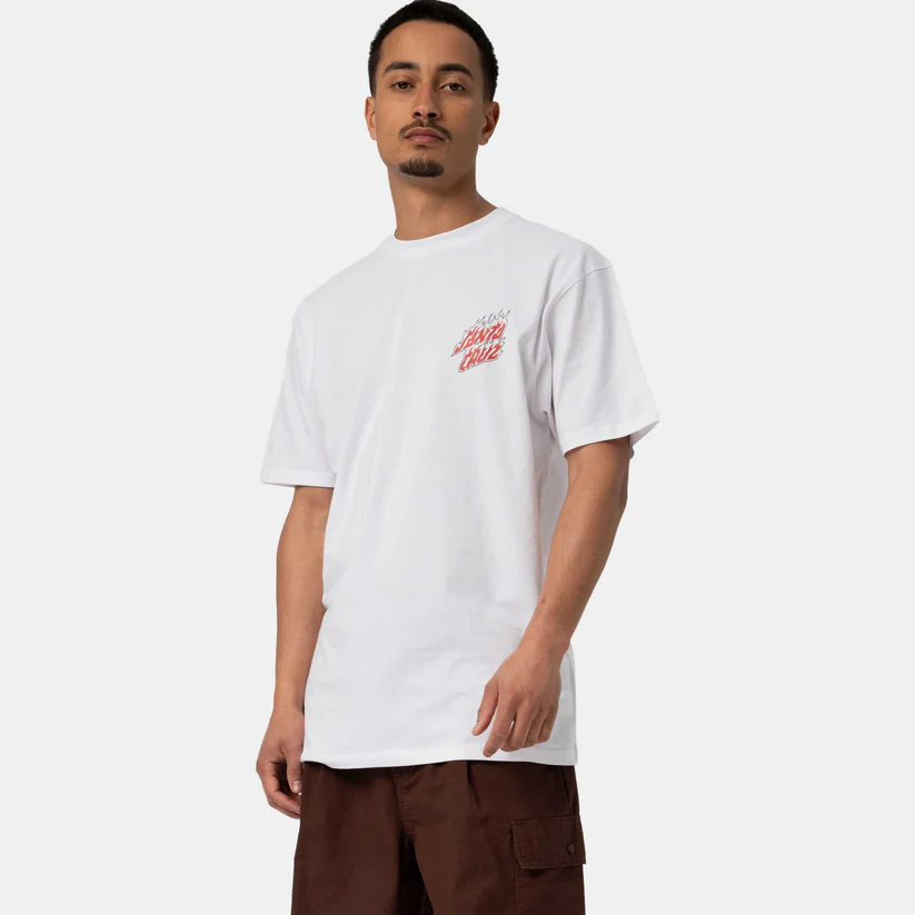 Wired Flame Dot Chest T-Shirt – Image 3