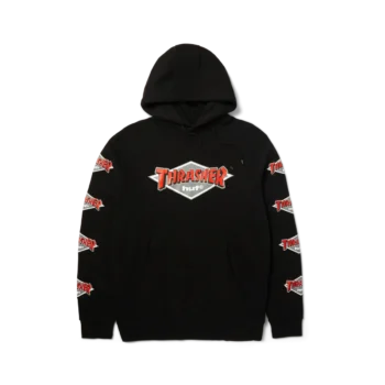 Huf Sweat Thrasher Logo Hood