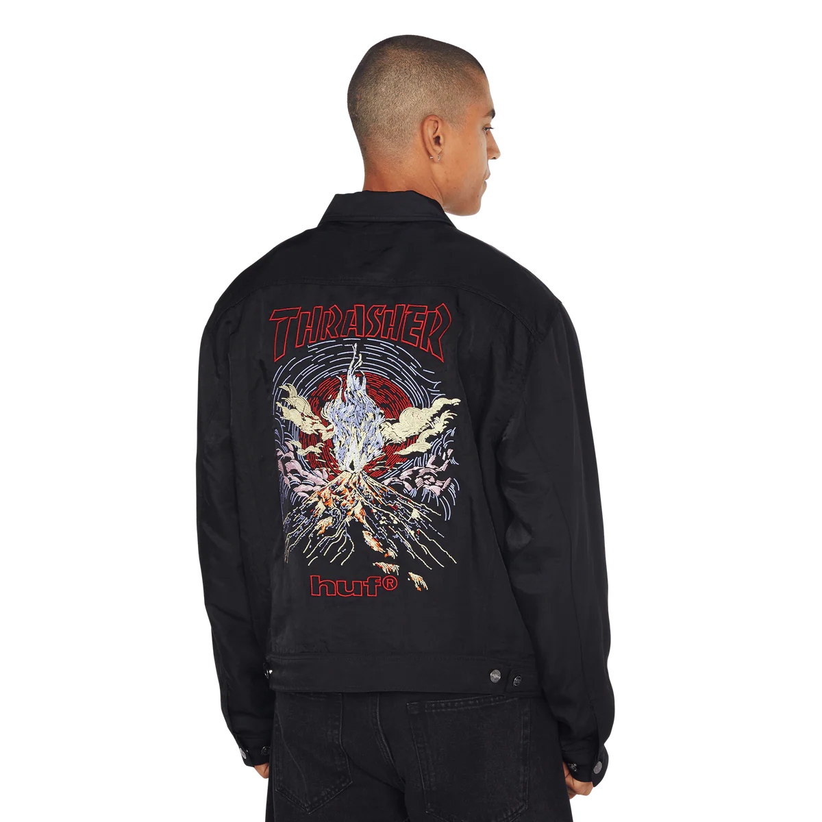 Huf Jacket Thrasher Trucker – Image 5