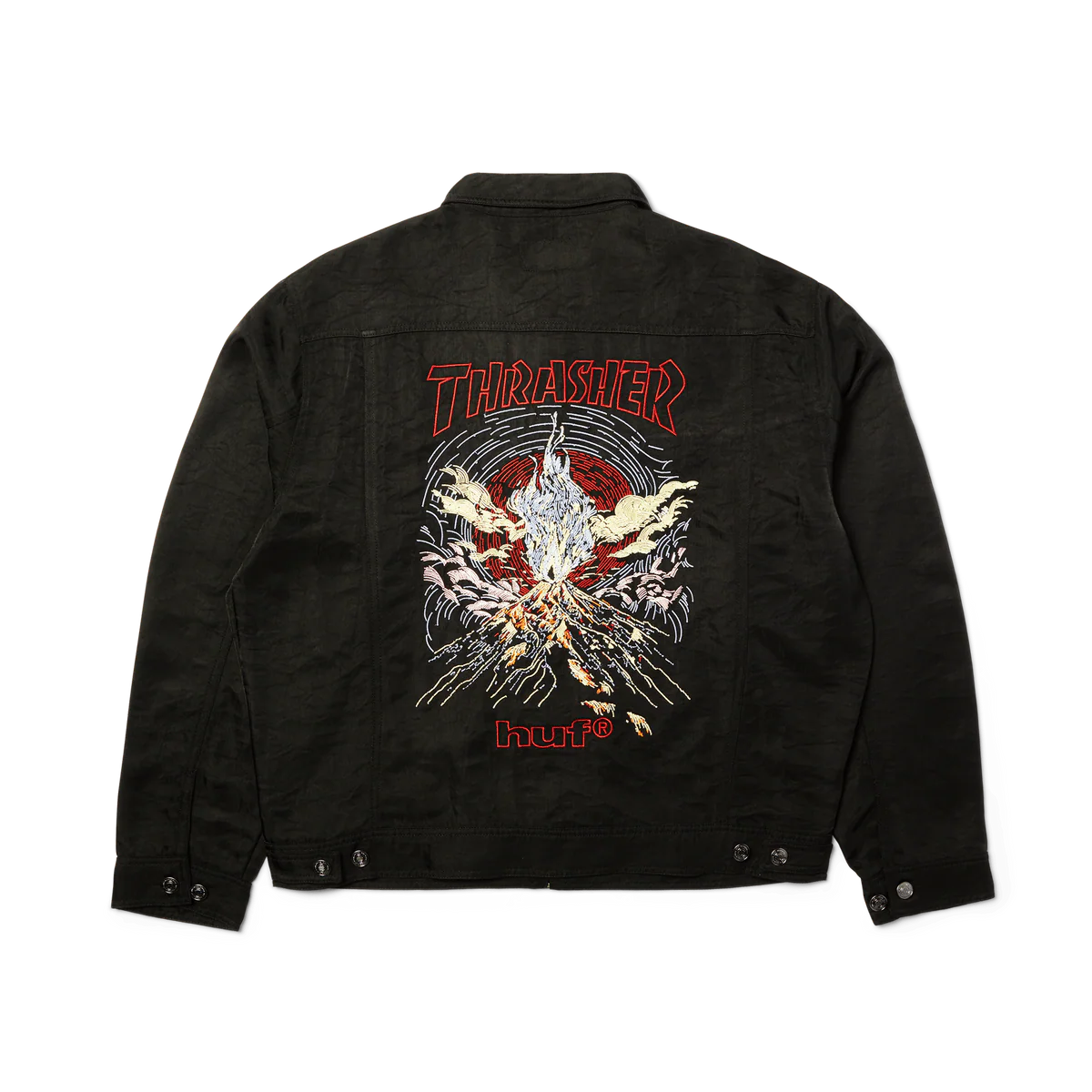 Huf Jacket Thrasher Trucker – Image 2