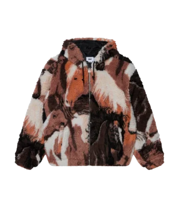 Obey Horses Sherpa Jacket
