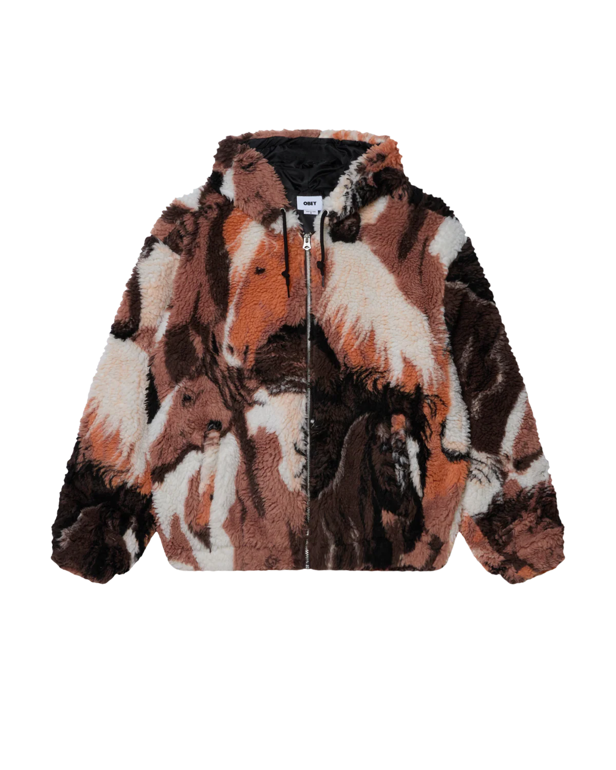 Obey Horses Sherpa Jacket