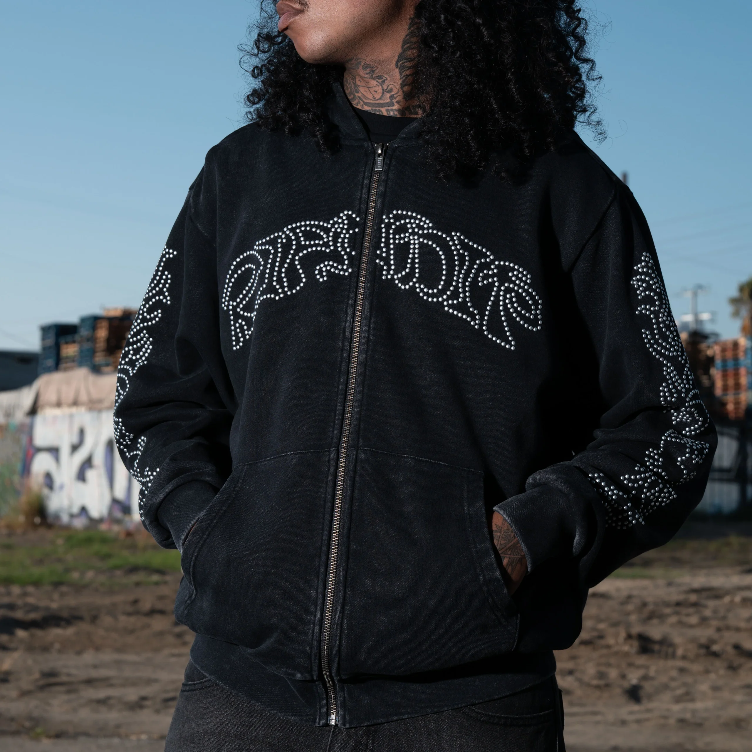 Pretty Flacko Zip Hoodie – Image 2