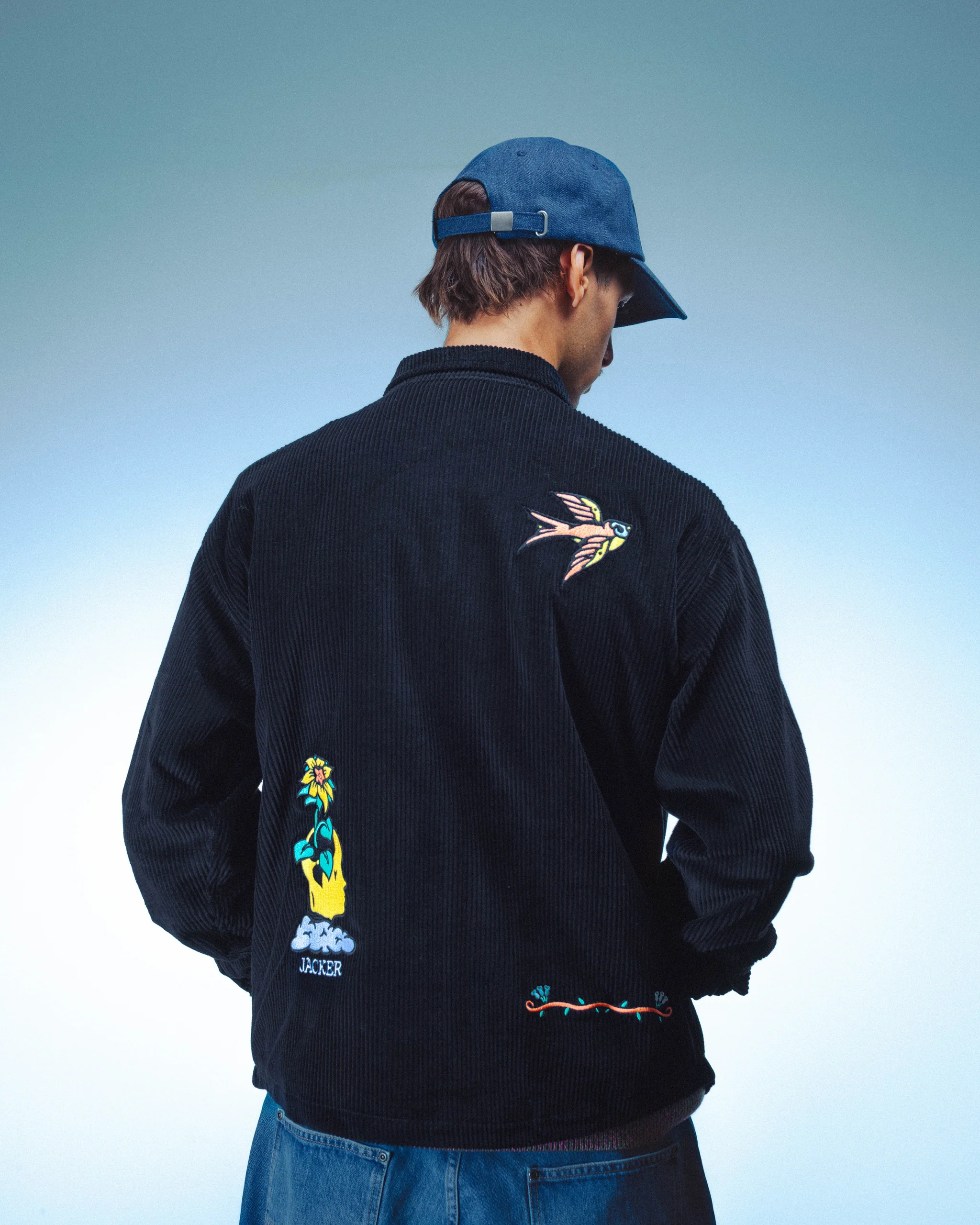 Dream Maze Corduroy Overshirt – Image 4