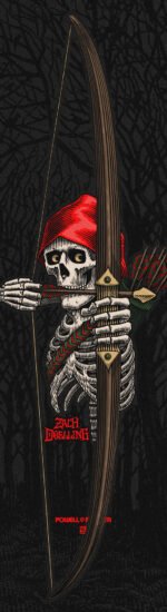 Powell Grip Plaque Zach Doelling Archer 9 X 33