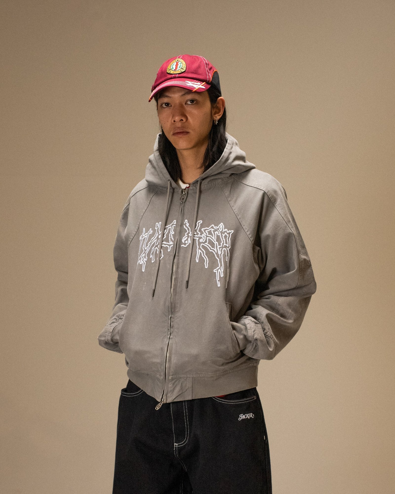 Skeleton Canvas Jacket – Image 3