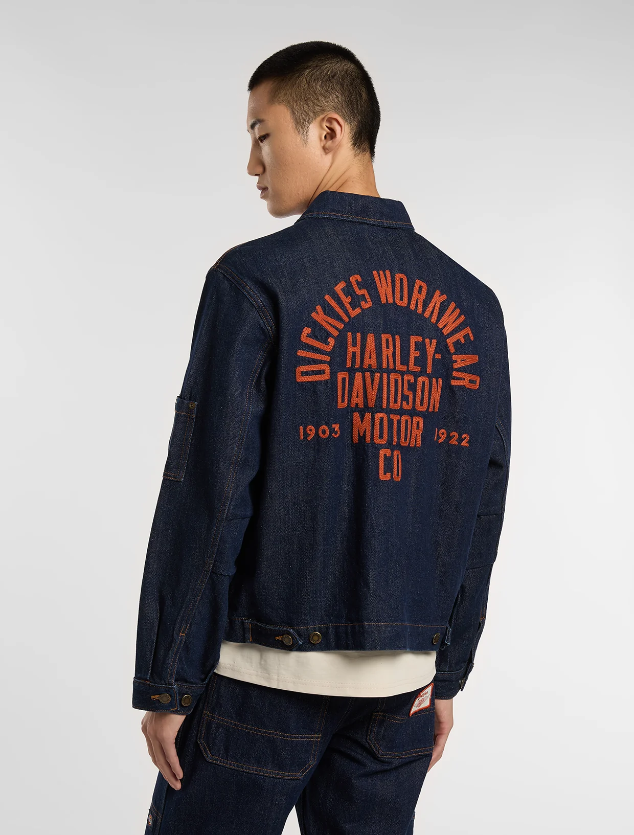 Dickies x Harley Davidson Denim Jacket – Image 4