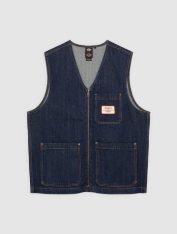 Dickies x Harley Davidson No Sleeve Denim Jacket