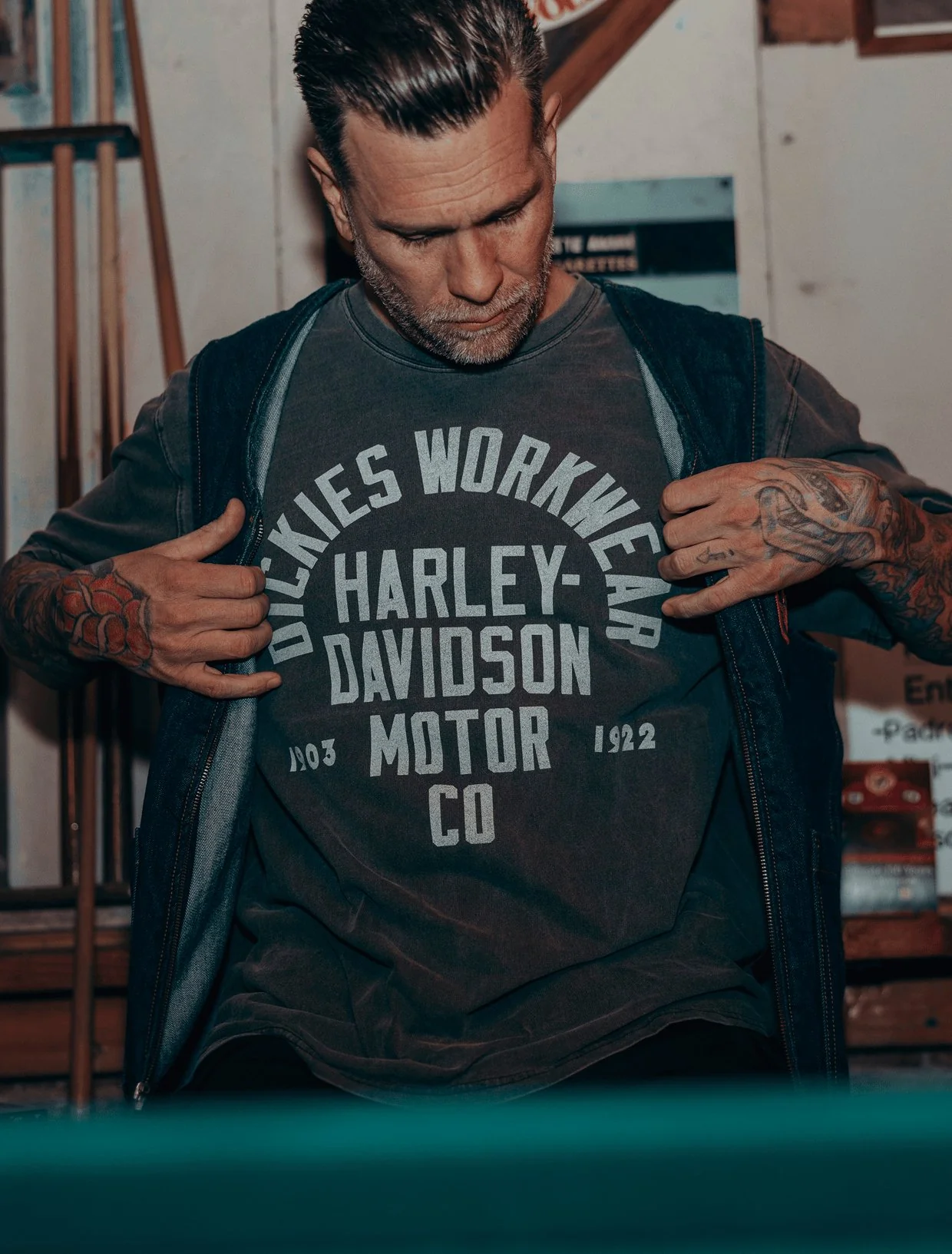 Dickies x Harley Davidson Tee – Image 3