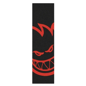 Spitfire Grip Plaque Bighead Black Red 9x33