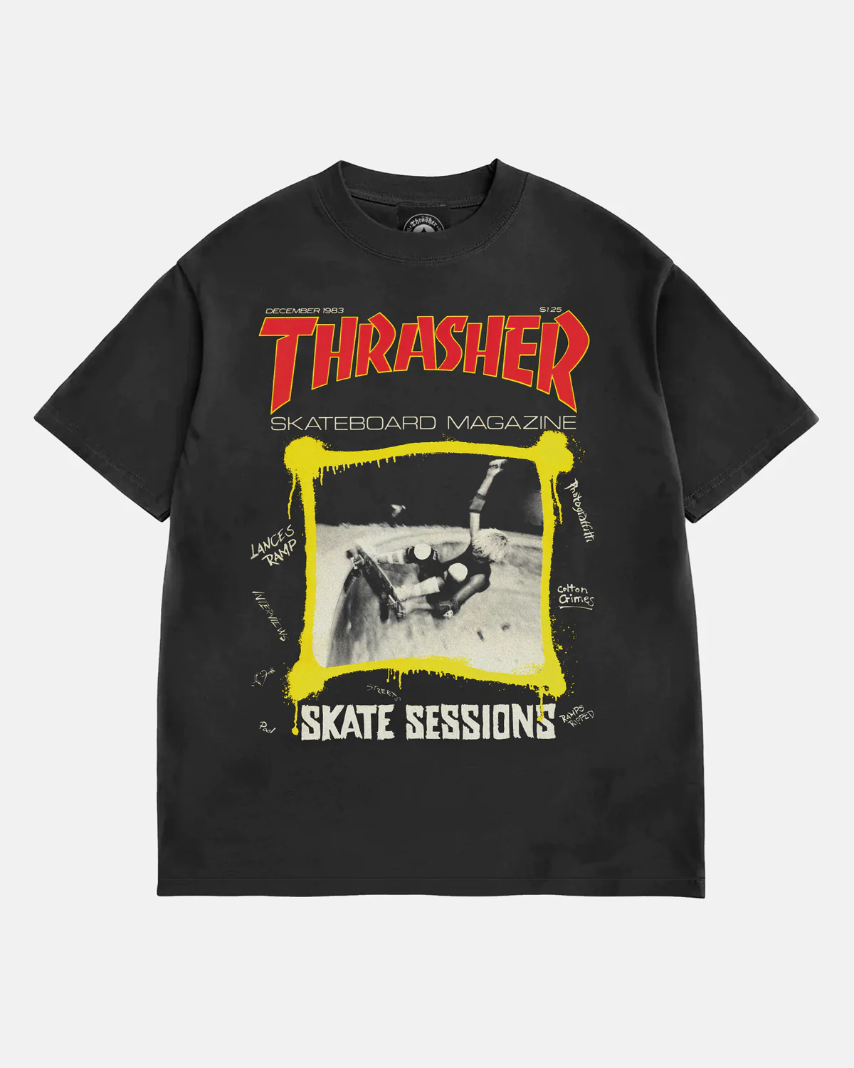 Thrasher T-Shirt December 1983 Vintage
