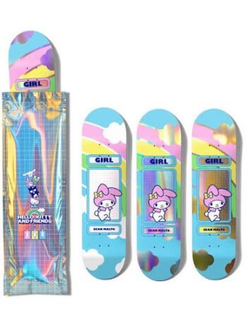 Girl Deck Hello Kitty Rainbow Malto 8.25X31.875