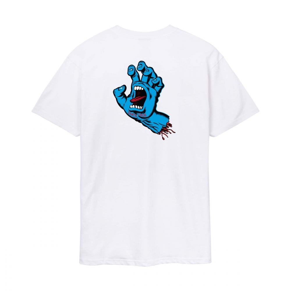 Screaming Hand Chest T-Shirt – Image 2