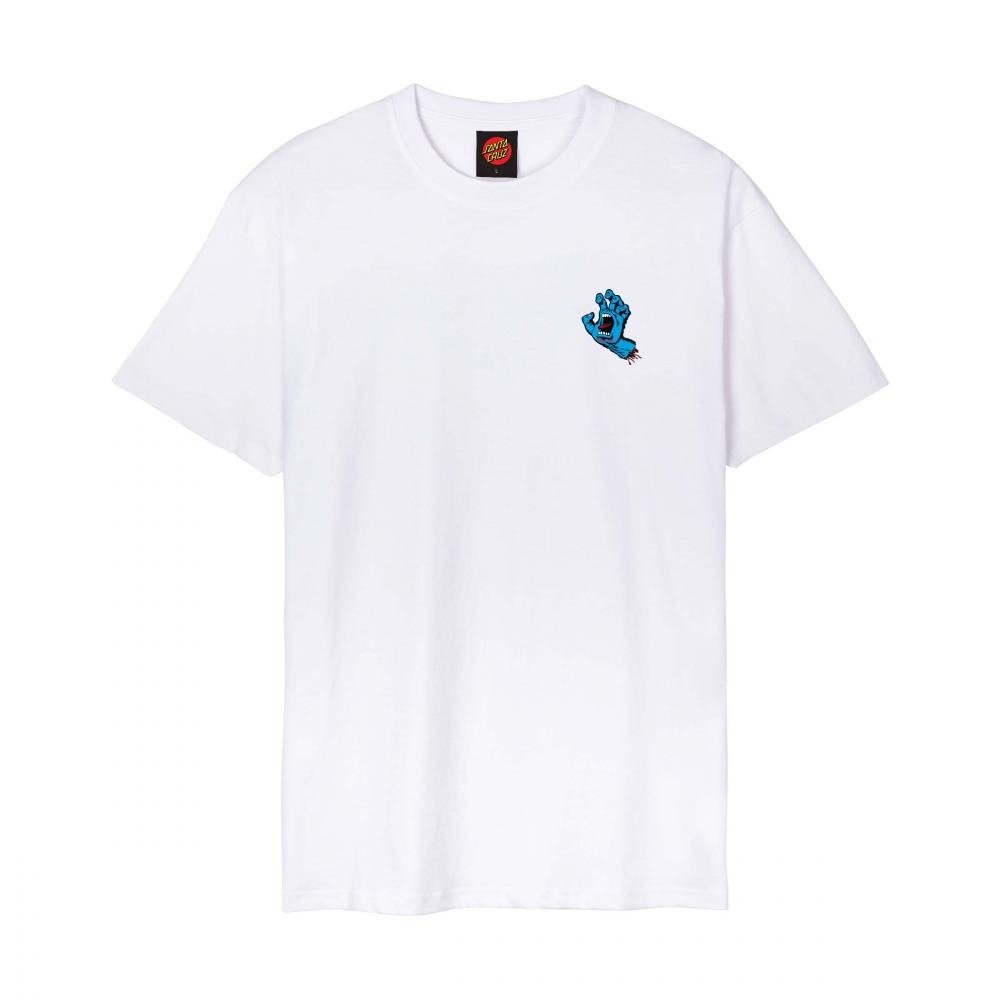 Screaming Hand Chest T-Shirt