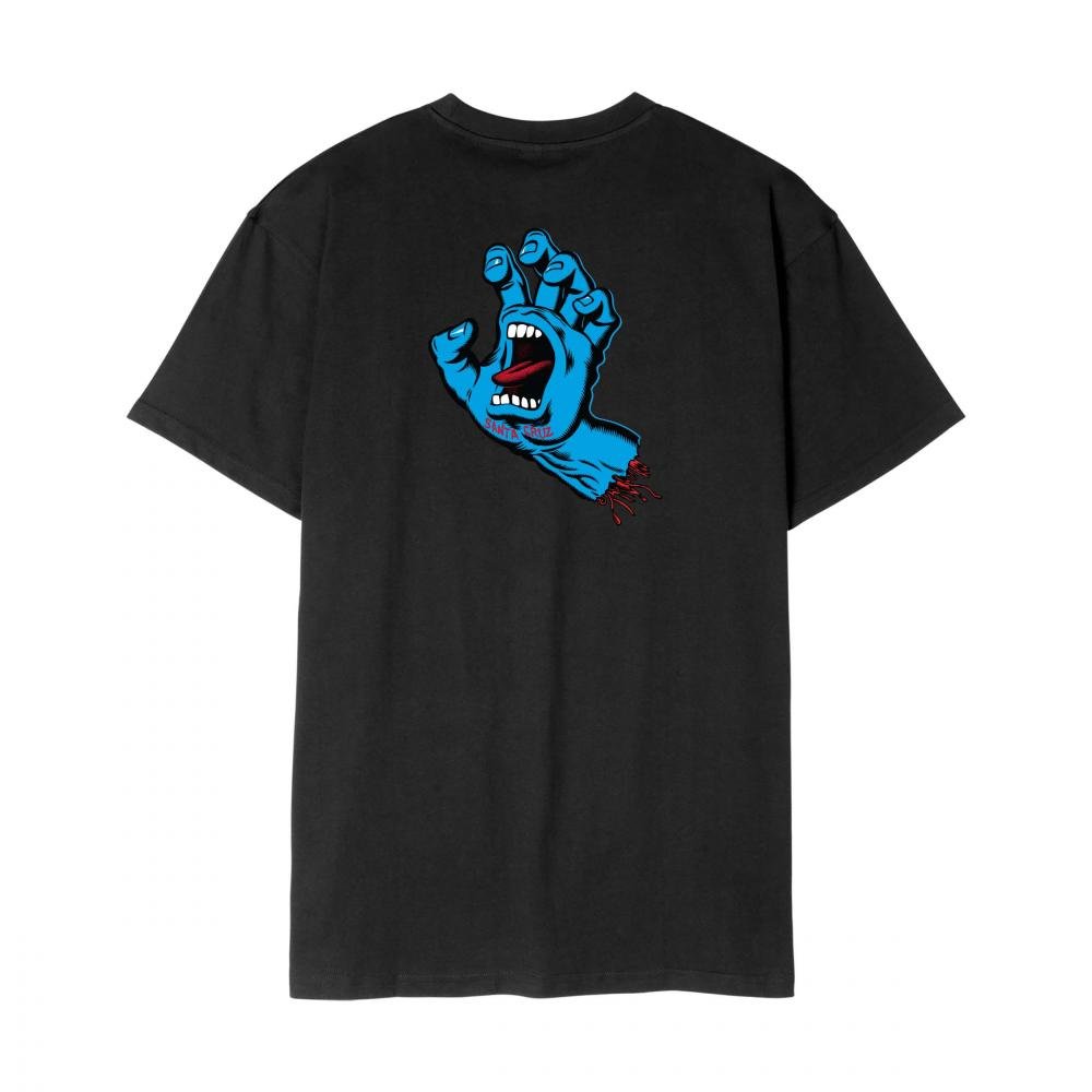 Screaming Hand Chest T-Shirt – Image 2