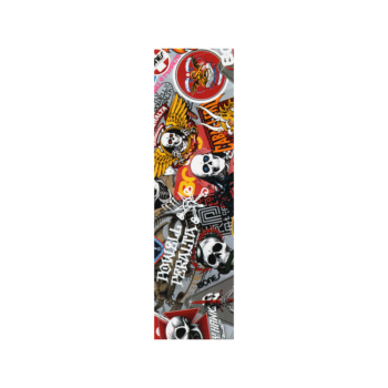 Powell Grip Plaque Collage 1 White 9 X 33