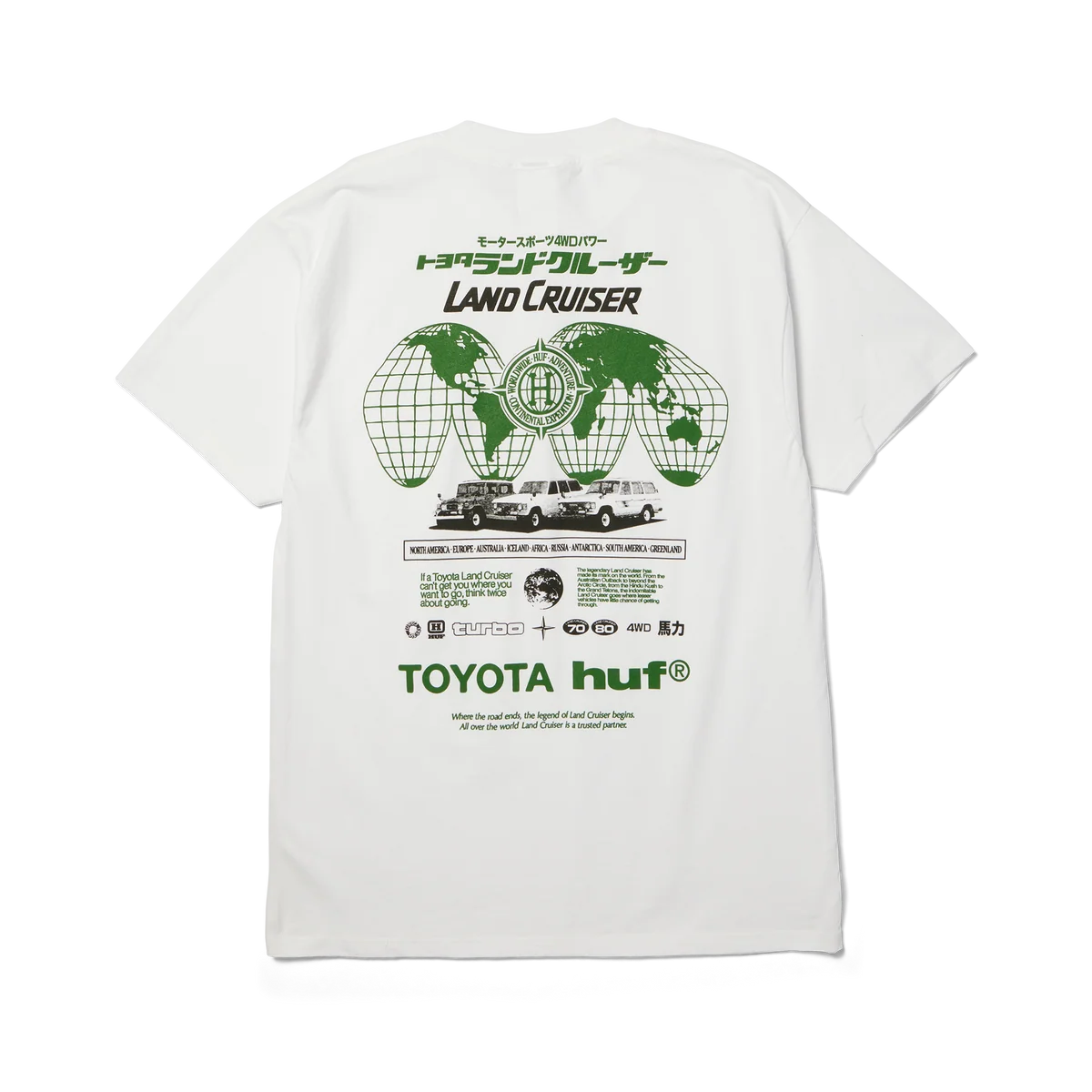 Huf T-Shirt Land Cruiser Global